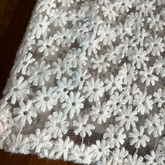 Loft sheer floral top S - Picture 3 of 11